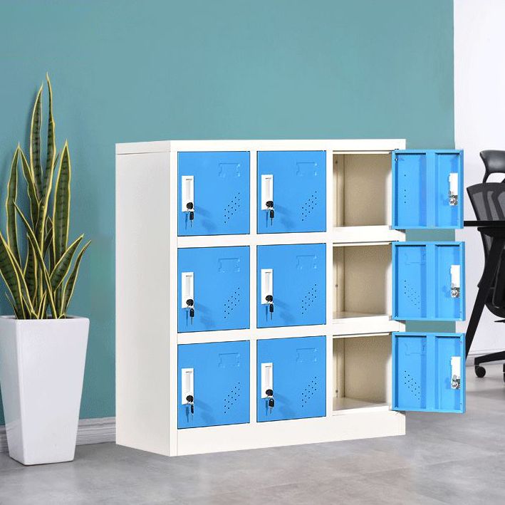 Armario de metal de vestuario de estilo moderno para el hogar, 35.43 "D x 16.54" W x 39.37 "H