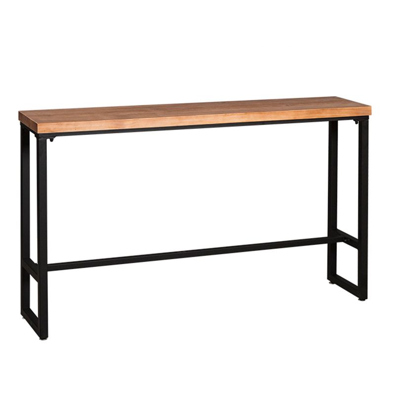 Contemporary Rectangle Bar Set 1/4/7 Pieces Solid Wood Pub Dining Set for Dining Room Clearhalo 'Bar Furniture' 'furn' 'furn_home_bar_bar_sets' 'Furniture' 'Home Bars & Bar Sets' 'home_bar_bar_sets' 'Kitchen & Dining Furniture' 1200x1200_2f2b7584-d806-466a-9f98-8fd2f947974b