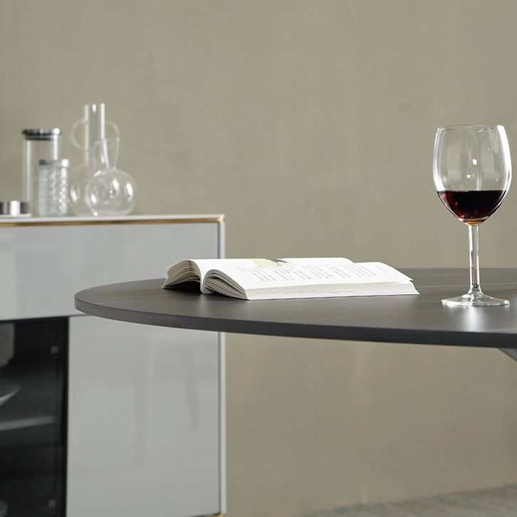 Sintered Stone Modern Round Dining Table Black Stone Top Table with Pedestal Clearhalo ' dining_table' 'Dining Tables & Seating' 'Dining Tables' 'furn' 'furn_dining_table' 'Furniture' 'furniture_dining_table' 'Kitchen & Dining Furniture' 'kitchen&dining_furn' 'kitchen' 'kitchen_dining_table' 1200x1200_2f34aaf3-1942-47f5-b71d-fbcf876c0c1f