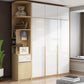 Contemporary Storage Cabinet Engineered Wood Wardrobe Armoire Clearhalo 'Armoires & Wardrobes' 'armoires_wardrobes' 'Bedroom Furniture' 'furn' 'furn_armoires_wardrobes' 'Furniture' 1200x1200_2f38c885-08ac-4aef-8870-1b982ed7e03c