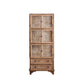 Traditional Oil Oak Curio Cabinet Glass Doors Hutch Buffet with Doors Clearhalo 'Display & China Cabinets' 'display_china_cabinets' 'furn' 'furn_display_china_cabinets' 'Furniture' 'Kitchen & Dining Furniture' 1200x1200_2f39c319-50ad-411e-b690-7d41db35f808