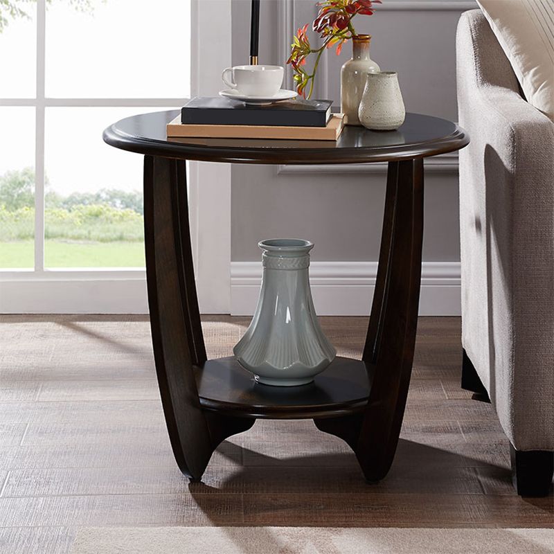 20.8"/22.8" Tall 3 Legs /4 Legs End Table Wood Round Side End Table for Living Room Clearhalo 'Coffee & Accent Tables' 'End & Side Tables' 'end_side_table' 'end_side_tables' 'furn' 'furn_end_side_tables' 'Furniture' 'furniture_end_side_table' 'Living Room Furniture' 1200x1200_2f3ae5c2-89d5-4027-99c0-c316fddb4816
