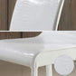 Contemporary Restaurant Leather Side Chair Solid Back Dining Chair (Set of 2) Clearhalo ' kitchen&dining_furn' 'Dining Chairs' 'Dining Tables & Seating' 'dining_chair' 'furn' 'furn_dining_chair' 'Furniture' 'furniture_dining_chair' 'Kitchen & Dining Furniture' 'kitchen' 1200x1200_2f3c2b1f-56d6-4a3c-9d52-0a19cab0dee5