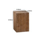 French Country Geometric Wood Coffee Table Distressed Wood Cocktail Table Clearhalo 'Coffee & Accent Tables' 'Coffee Tables' 'coffee_tables' 'furn' 'furn_coffee_tables' 'Furniture' 'Living Room Furniture' 1200x1200_2f4125a8-e1c1-4e3e-a58c-337160866585