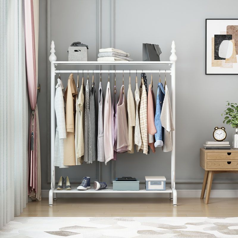 Rarero colgante de metal moderno y estantería de estantería de almacenamiento