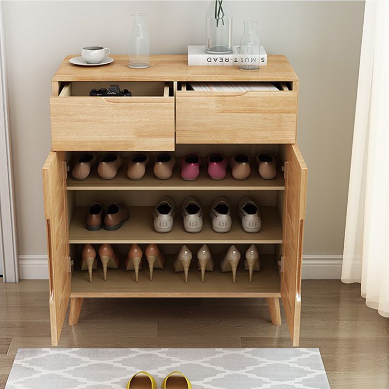 39.37" Tall Wood 2 - Door Accent Cabinet 2 - Drawer Storage Chest Clearhalo 'Cabinets & Chests' 'cabinets_chests' 'furn' 'furn_cabinets_chests' 'Furniture' 'Living Room Furniture' 1200x1200_2f419289-6505-43bb-9524-c01e4e3ea227