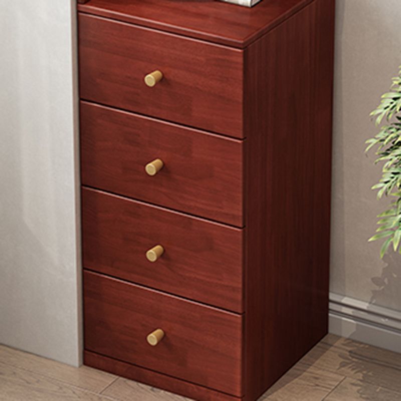 Contemporary 73.23"Tall Corner Chest, 4- Drawer Wood Accent Chest Clearhalo 'Cabinets & Chests' 'cabinets_chests' 'furn' 'furn_cabinets_chests' 'Furniture' 'Living Room Furniture' 1200x1200_2f436621-6709-45b4-950d-76a7cf95f308