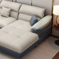 40.15 "H Faux Leather Flar La Vared Arm Sofa & Chaise for Living Room