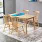 Rubberwood Solid Wood Dining Table 4 Legs Base Wood Table for Kitchen Clearhalo ' dining_table' 'Dining Tables & Seating' 'Dining Tables' 'furn' 'furn_dining_table' 'Furniture' 'furniture_dining_table' 'Kitchen & Dining Furniture' 'kitchen&dining_furn' 'kitchen' 'kitchen_dining_table' 1200x1200_2f45ff57-0635-4804-9b79-8134b2c305d1