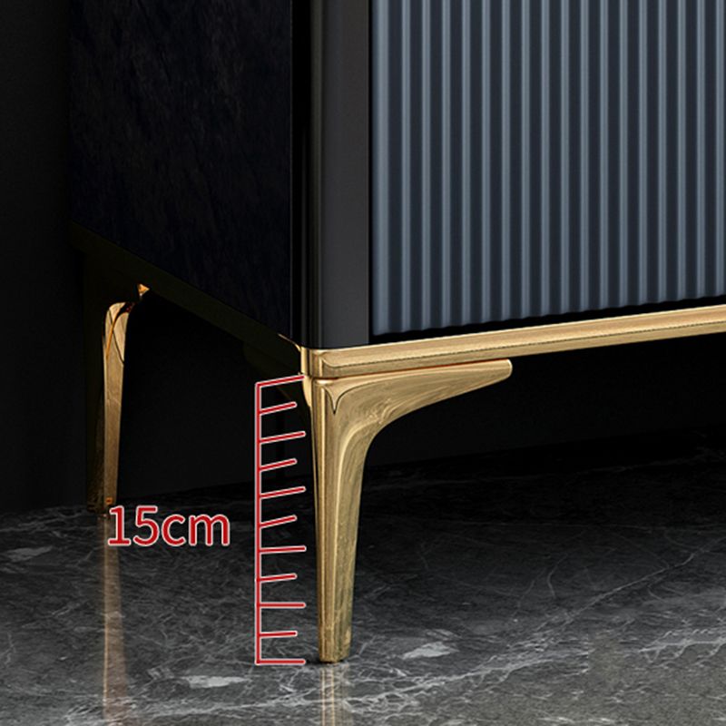 15.21-inch breedte Glam opbergkast vervaardigd houten dressoir