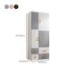 Hinged Wardrobe Cabinet with Legs Plastic Wardrobe Closet for Home