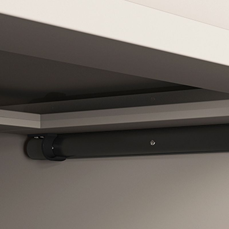 Bibliothèque de style moderne étagère en bois avec porte pour le bureau à domicile