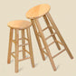 Modern Armless Backless Counter Stool Wood Cashier Bar Stool with Wooden Seat and Pedal Clearhalo 'Bar Furniture' 'Bar Stools' 'bar_stools' 'furn' 'furn_bar_stools' 'Furniture' 'Kitchen & Dining Furniture' 1200x1200_2f4ed22c-3d5b-4923-9f81-59aac4182e24