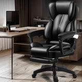 Modern Swivel Chair Adjustable Seat Height Faux Leather Office Chair with Wheels Clearhalo 'furn' 'furn_office_chair' 'Furniture' 'Office Chairs' 'Office Furniture' 'office_chair' 1200x1200_2f567a57-68fd-437a-8b0d-344146de664f