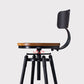Coffee Shop Footrest Bar Stool Wood Counter-height Stool with Iron Legs Clearhalo 'Bar Furniture' 'Bar Stools' 'bar_stools' 'furn' 'furn_bar_stools' 'furniture_bar_stools' 'Kitchen & Dining Furniture' 'kitchen&dining_furn' 'kitchen' 'kitchen_furn' Furniture' 1200x1200_2f57795f-ce95-4b6c-afef-a5449b2baeb0