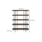 Etagere Open Back Bookshelf Wooden Industrial Bookcase with Shelves Clearhalo 'Bookcases' 'furn' 'furn_bookcases' 'Furniture' 'Office Furniture' 1200x1200_2f5874cc-06fe-4581-8665-7342fc09ea99