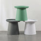 65/5000 Modern Style Wood/plastic Countertop Plastic Base Round Side Table