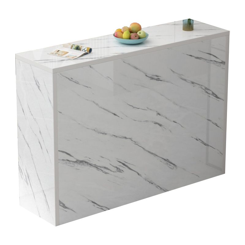 Matte Finish Manufactured Wood Pub Table Rectangle Bistro Table for Living Room Clearhalo 'Bar Furniture' 'Bar Tables' 'bar_tables' 'furn' 'furn_bar_tables' 'Furniture' 'Kitchen & Dining Furniture' 1200x1200_2f5d0770-6f4c-4717-bbb7-7bf23511bc1e