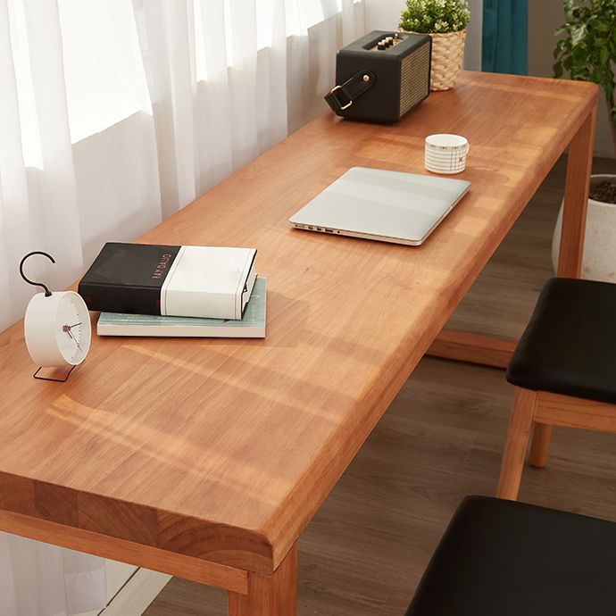 29.53 "Tall Writing Desk rechthoekig houten schrijfbureau met slee -basis voor huis