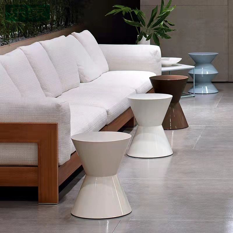 No Distressing Plastic Pedestal Modern Round 1 Coffee Table for Bedroom Clearhalo 'Coffee & Accent Tables' 'Coffee Tables' 'coffee_tables' 'furn' 'furn_coffee_tables' 'Furniture' 'Living Room Furniture' 1200x1200_2f68473a-4aef-4f0b-ba67-e0afcdddeadc