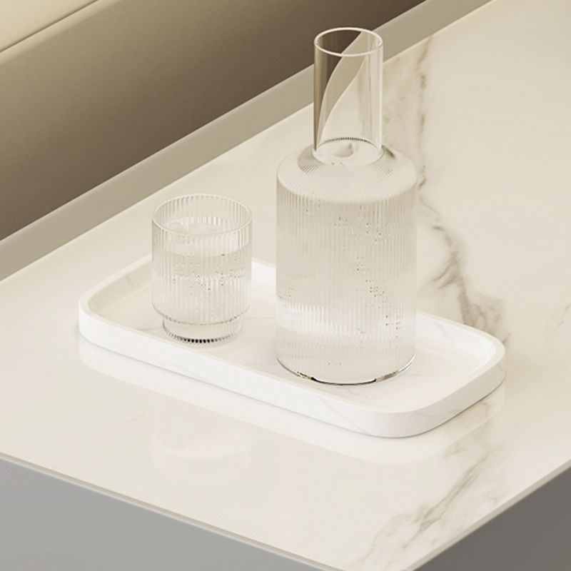 Tavolo accento lato divano contemporaneo con 2 cassetti e 4 gambe