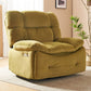 Fauteuil inclinable rembourré en couleur de couleur unie avec verrouillage de position