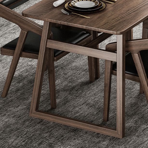 Traditional Wood Dinette Set 1/2/5/7 Pieces Rectangle Table Set for Dining Room Clearhalo 'Dining Room Sets' 'Dining Tables & Seating' 'dining_room_set' 'furn' 'furn_dining_room_set' 'Furniture' 'Kitchen & Dining Furniture' 1200x1200_2f6d8e2b-7680-4caa-ae43-dc0699df4997