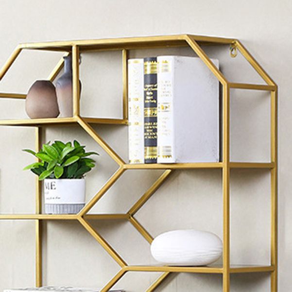 Metal Flotating Book Stant Stant Stant Made Malles Monte se incluye estantería para la sala de estudio para la sala de estudio