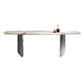 Rectangle Sintered Stone Dining Table Modern Table in White with Metal Double Pedestal Clearhalo ' dining_table' 'Dining Tables & Seating' 'Dining Tables' 'furn' 'furn_dining_table' 'Furniture' 'furniture_dining_table' 'Kitchen & Dining Furniture' 'kitchen&dining_furn' 'kitchen' 'kitchen_dining_table' 1200x1200_2f7193b8-f9c5-42dc-92d8-a64d1e30e105