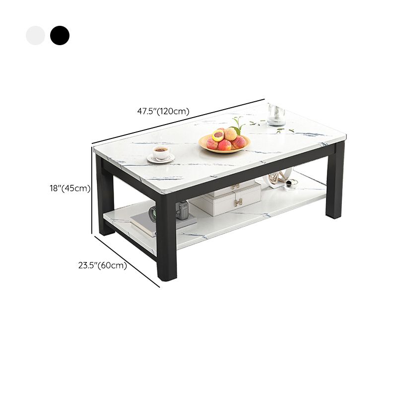 Tavolino da caffè moderno in vetro con 4 gambe e 1 ripiano. Tavolino da cocktail semplice