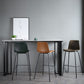 Industrial Bar Height Table Stone Top Bistro Bar Table for Patio Use Clearhalo 'Bar Furniture' 'Bar Tables' 'bar_tables' 'furn' 'furn_bar_tables' 'Furniture' 'Kitchen & Dining Furniture' 1200x1200_2f7b7267-23ba-4dfd-a6f1-fc5f1a4eecb2