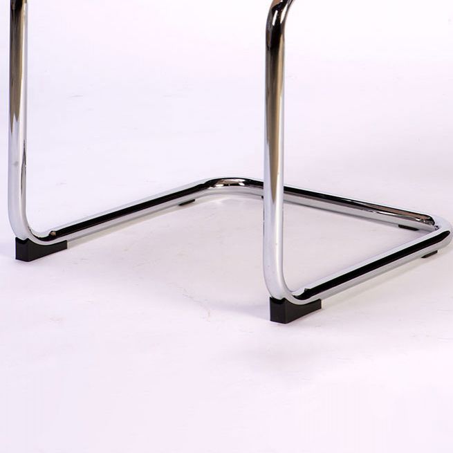 Rattan Metal Contemporary Side Chair Open Back Armless Dining Side Chair Clearhalo ' kitchen&dining_furn' 'Dining Chairs' 'Dining Tables & Seating' 'dining_chair' 'furn' 'furn_dining_chair' 'Furniture' 'furniture_dining_chair' 'Kitchen & Dining Furniture' 'kitchen' 1200x1200_2f7d579e-0a7a-49fe-a9dc-7d33d3d77f63