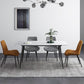 Modern Style Rectangle Dining Table Stone 4-foot Furniture for Dining Room Clearhalo ' dining_table' 'Dining Tables & Seating' 'Dining Tables' 'furn' 'furn_dining_table' 'Furniture' 'furniture_dining_table' 'Kitchen & Dining Furniture' 'kitchen&dining_furn' 'kitchen' 'kitchen_dining_table' 1200x1200_2f83360e-409b-457a-99a1-40a4d8737b55
