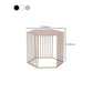 Hexagon Top Side Table Mid-Century Modern Ironcraft Frame End Table Clearhalo 'Coffee & Accent Tables' 'End & Side Tables' 'end_side_tables' 'furn' 'furn_end_side_tables' 'Furniture' 'Living Room Furniture' 1200x1200_2f84f370-a6f4-42da-b2c6-80591304a1f5