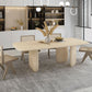 Rectangle Shape Dining Table Solid Wood Table Modern with 3 Legs for Dining Room Clearhalo ' dining_table' 'Dining Tables & Seating' 'Dining Tables' 'furn' 'furn_dining_table' 'Furniture' 'furniture_dining_table' 'Kitchen & Dining Furniture' 'kitchen&dining_furn' 'kitchen' 'kitchen_dining_table' 1200x1200_2f8743d9-154b-48ca-a45f-a29a7dd67908