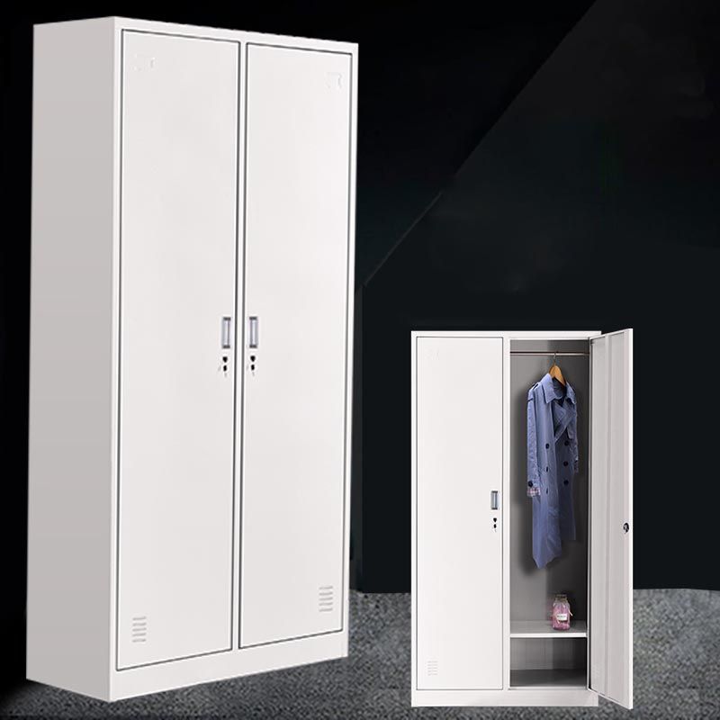 Contemporary Style Wardrobe Steel Home Wardrobe Closet,35.43" D x 16.54" W x 70.87" H