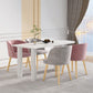 Designer Style Sintered Stone Dining Table Set 1/4/5 Pieces Home Dining Room Set