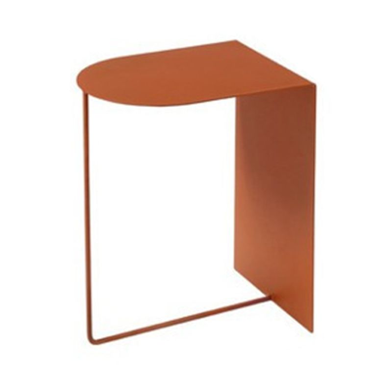 15,75 "w x 11,81" d x 19,69 "tavolo laterale di metallo h tavolo da estremità geometrica semplice