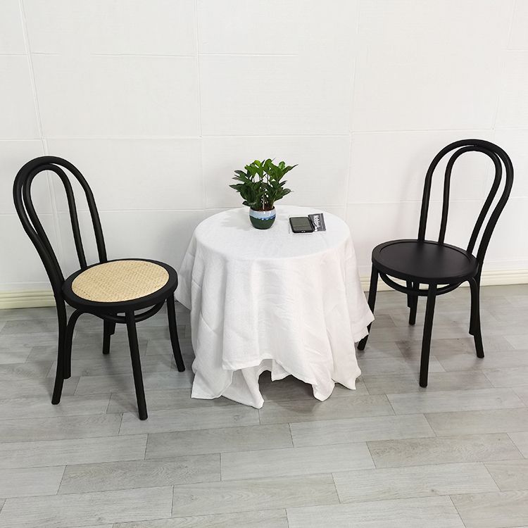 Modern Style Beech Wood Chair Windsor Back Side Kitchen Dining Chairs Set Clearhalo ' kitchen&dining_furn' 'Dining Chairs' 'Dining Tables & Seating' 'dining_chair' 'furn' 'furn_dining_chair' 'Furniture' 'furniture_dining_chair' 'Kitchen & Dining Furniture' 'kitchen' 1200x1200_2f8b2495-56cc-477e-8419-2d77d9483f92