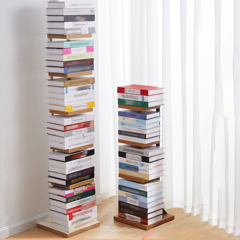 Libris de bibliothèque contemporaine Bibliothèque à l'arrière en bois d'origine standard