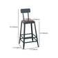Modern Style Metal Bar Stool with Footrest and Low Back Bistro Simple Bar Stool Clearhalo 'Bar Furniture' 'Bar Stools' 'bar_stools' 'furn' 'furn_bar_stools' 'furniture_bar_stools' 'Kitchen & Dining Furniture' 'kitchen&dining_furn' 'kitchen' 'kitchen_furn' Furniture' 1200x1200_2f8d6356-329b-4936-8107-ea5f92020b66