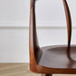 Moderne binnen eetstoel stoel vast houten windsor achterstoel achterstoel
