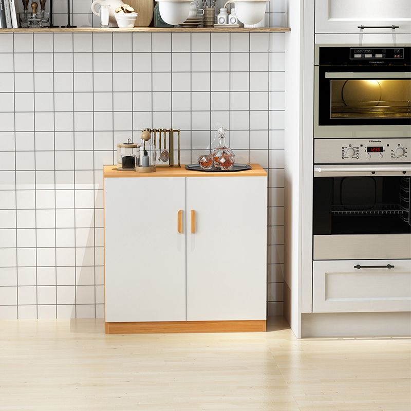 Abbandiera contemporanea mobile ingegnerizzato in legno per scaffalature regolabili