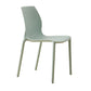 Scandinavian Plastic Kitchen Dining Room Side Chair Solid Back Chair Clearhalo ' kitchen&dining_furn' 'Dining Chairs' 'Dining Tables & Seating' 'dining_chair' 'Furniture' 'furniture_dining_chair' 'Kitchen & Dining Furniture' 'kitchen' 1200x1200_2f948b8f-42ed-48d0-98bf-3a79b33a13cc