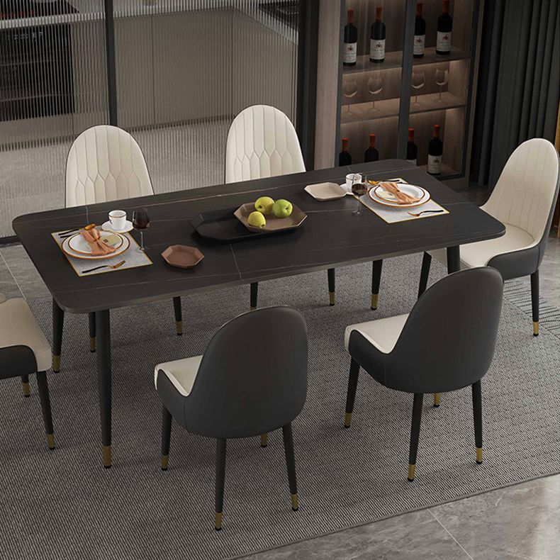 1/2/5/7 Pieces Dining Set Modern Sintered Stone Dining Furniture Set /Separate Items Clearhalo 'Dining Room Sets' 'Dining Tables & Seating' 'dining_room_set' 'furn' 'furn_dining_room_set' 'Furniture' 'furniture_dining_room_set' 'Kitchen & Dining Furniture' 'kitchen&dining_furn' 'kitchen' 1200x1200_2f984540-afdf-4800-9069-16108a2c5648