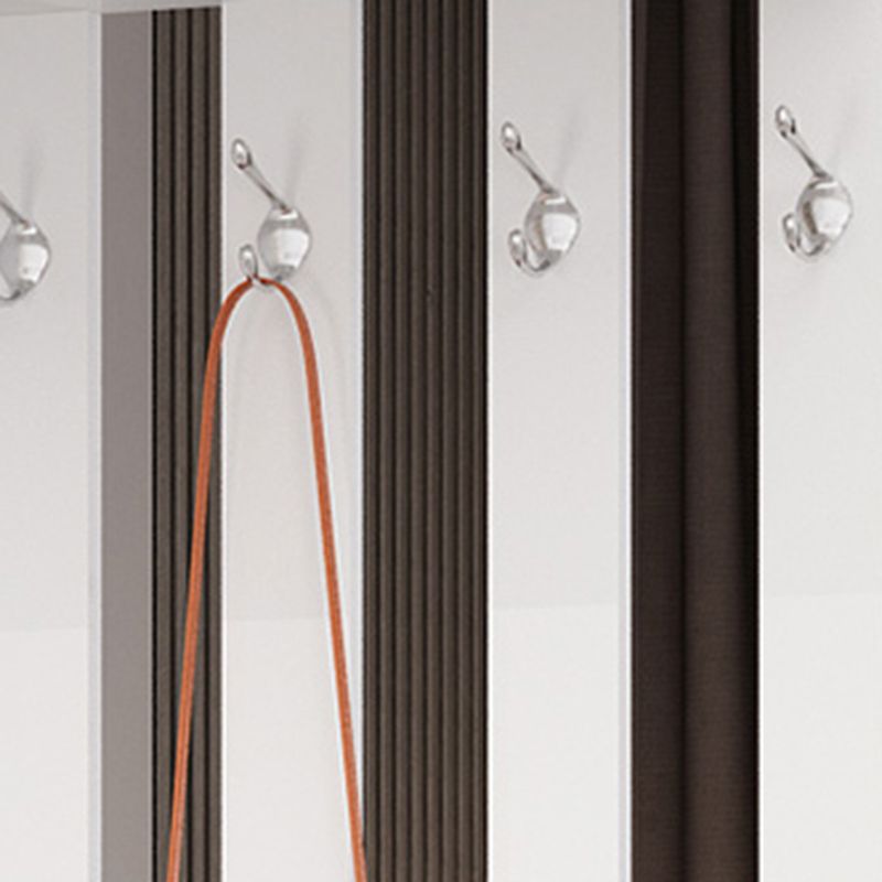 Contemporary Rectangle Wooden 11.81" Wide Accent Cabinet with Drawer Clearhalo 'Cabinets & Chests' 'cabinets_chests' 'furn' 'furn_cabinets_chests' 'Furniture' 'Living Room Furniture' 1200x1200_2f98f8ef-f578-4dee-996d-7ba2406f5040