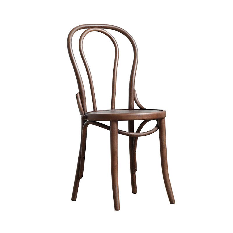 Wood Traditional Kitchen Dining Room Chair Windsor Back Side Chair Clearhalo 'Dining Chairs' 'Dining Tables & Seating' 'dining_chair' 'furn' 'furn_dining_chair' 'Furniture' 'furniture_dining_chair' 'Kitchen & Dining Furniture' 1200x1200_2f9963f7-eff0-4520-b14b-f68e5e1b844f