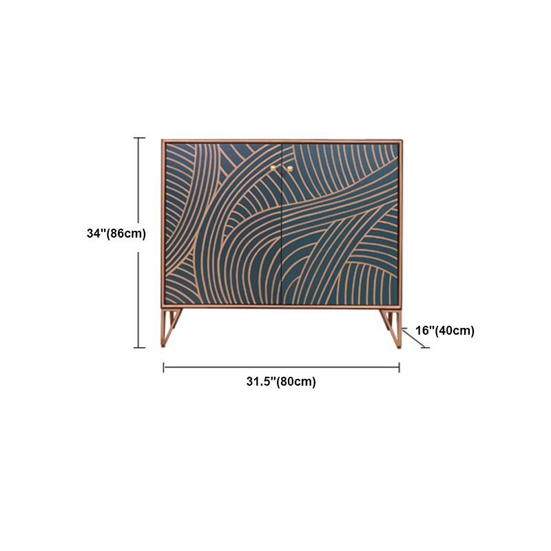 Sala da pranzo glam buffet server server legno buffet server con archiviazione