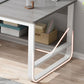 Rectangular Sled Base Writing Desk Wooden Dormitory Office Desk with Metal Legs