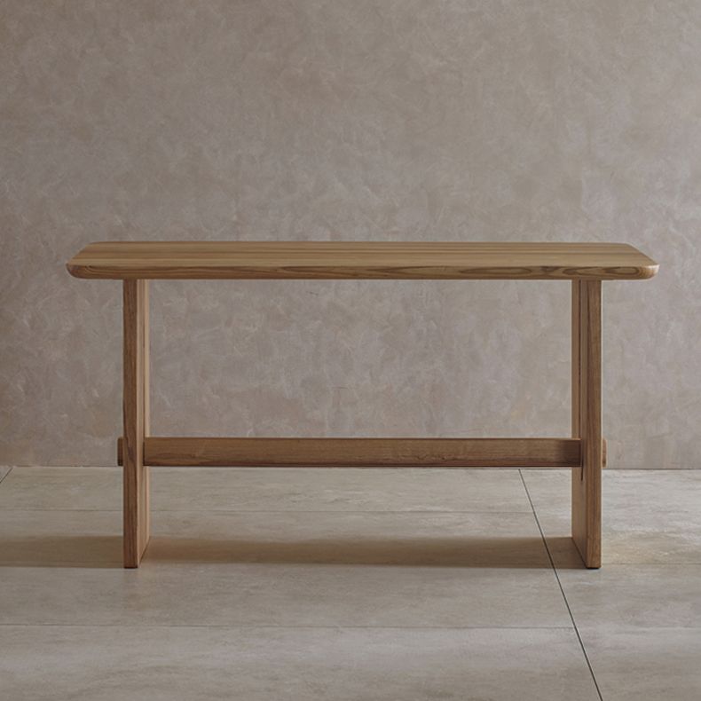 Modern Pine Solid Wood Table for Restaurant Rectangle Dining Table with Trestle Base Clearhalo 'Dining Tables & Seating' 'Dining Tables' 'dining_table' 'furn' 'furn_dining_table' 'Furniture' 'furniture_dining_table' 'Kitchen & Dining Furniture' 'kitchen' 'kitchen_dining_table' 1200x1200_2fa25605-10a2-4cea-b77d-ef3828c73de5